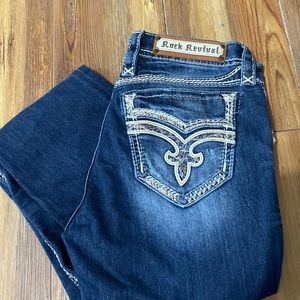 Like new, Rock Revival Boot Cut Jeans
